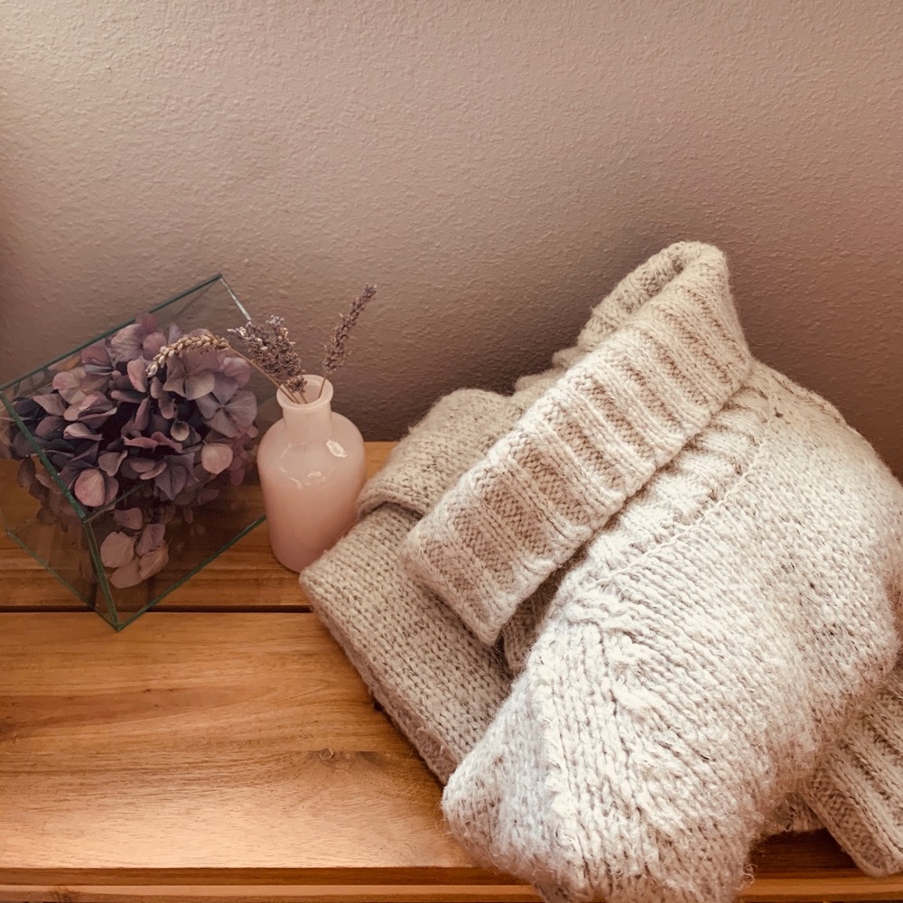 Oversized Turtleneck Sweater